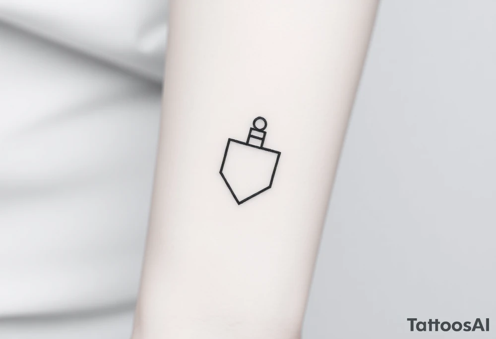 Dreidel tattoo idea