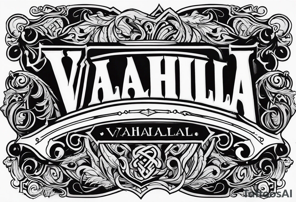 Valhalla tattoo idea