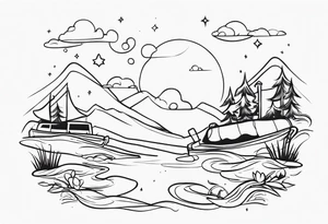 Tattoo for 2 kids tattoo idea
