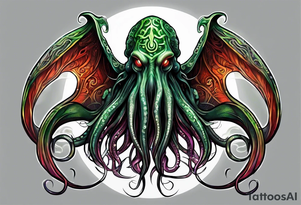cthulu tattoo idea