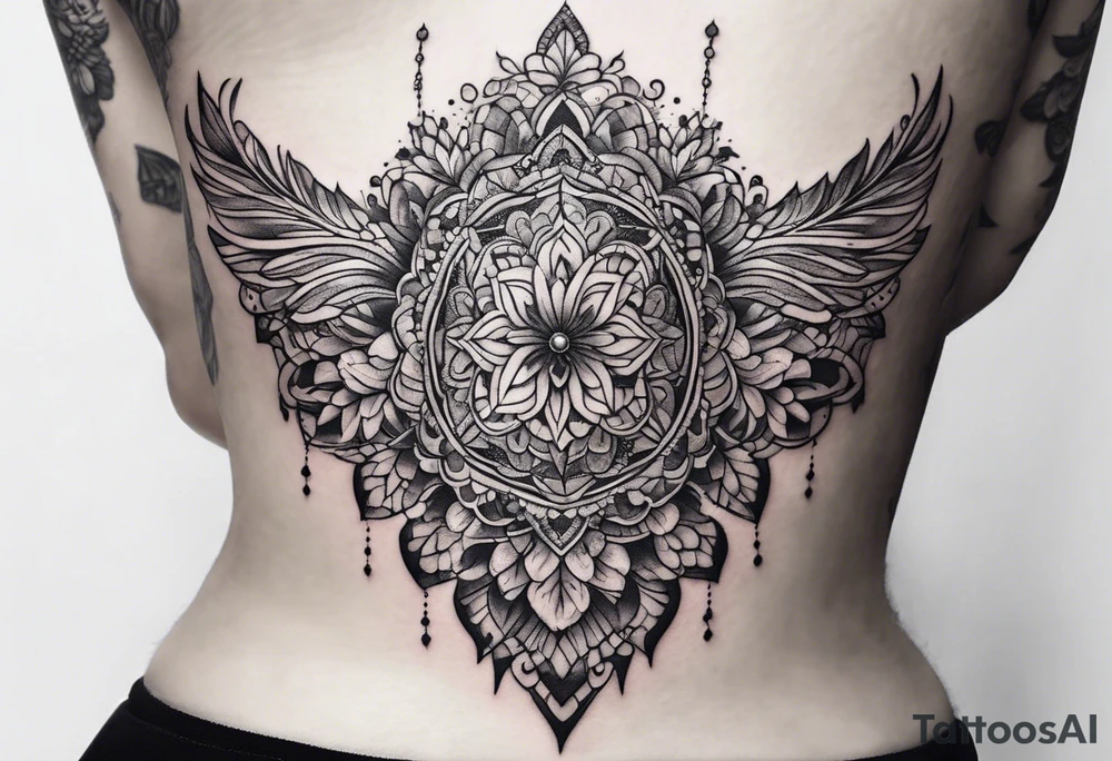 lace ankle tattoo tattoo idea