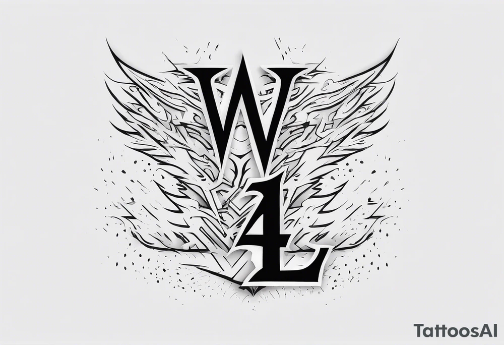 Valhalla mist fog lightning tattoo idea