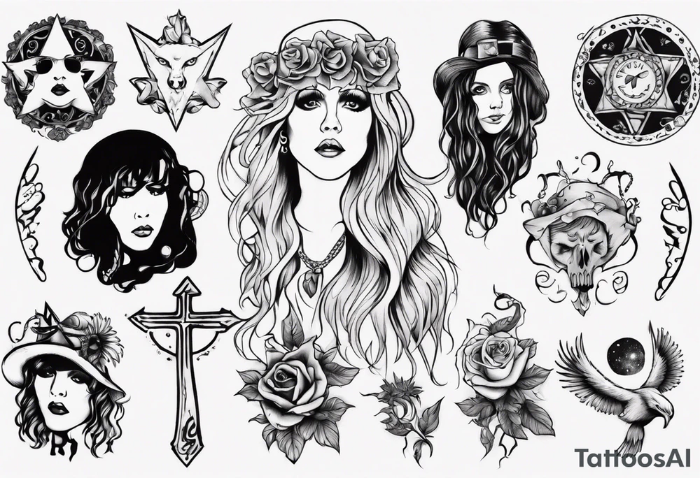 stevie nicks tattoo idea