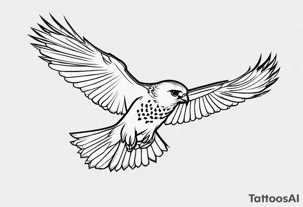 kestrel tattoo idea
