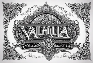 Valhalla geats tattoo idea