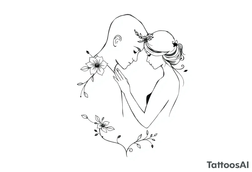Daddy and daughter memorial tattoo tattoo idea