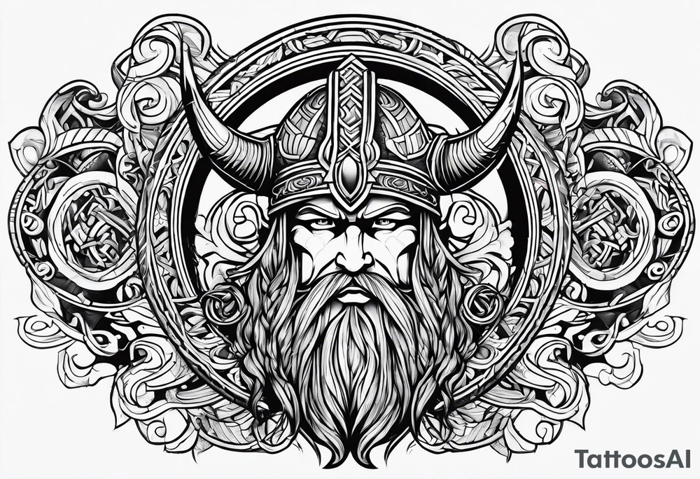 viking tattoo idea