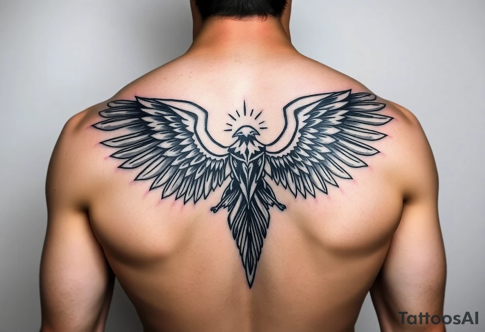 i want a back tattoo with:

- Fortis Fortuna Adiuvat
- Polynesian tattoo
- a winged tattoo tattoo idea
