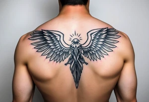 i want a back tattoo with:

- Fortis Fortuna Adiuvat
- Polynesian tattoo
- a winged tattoo tattoo idea