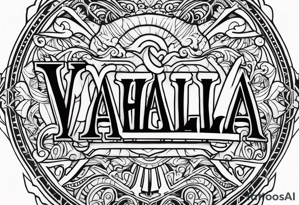 Valhalla tattoo idea