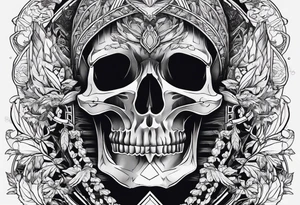 Skeleton of a hand tattoo idea