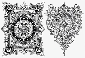 Fancy old English 1992 tattoo idea