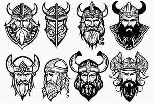 vikings captains tattoo idea