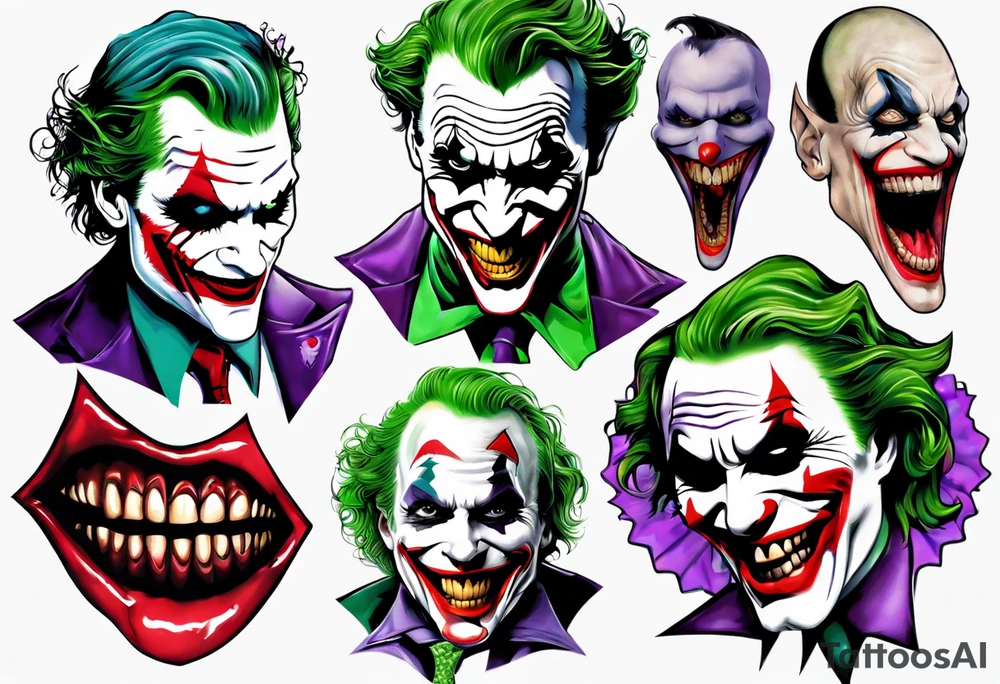 Joker why so serious tattoo idea