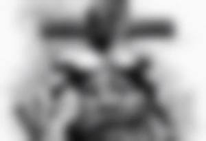 man carrying a cross tattoo idea