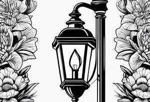 Lamp post tattoo idea