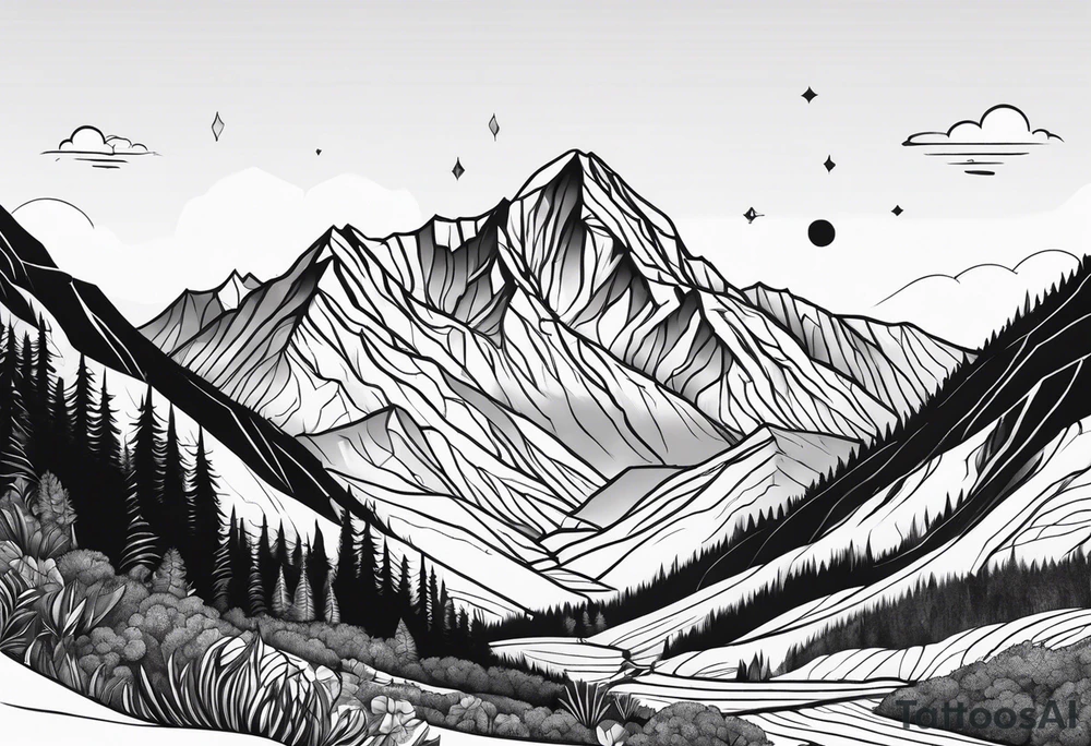 Parvati valley tattoo idea