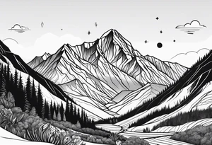 Parvati valley tattoo idea