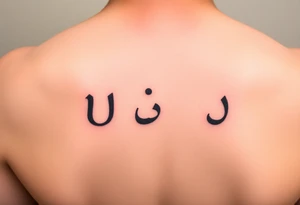 مشیل tattoo idea