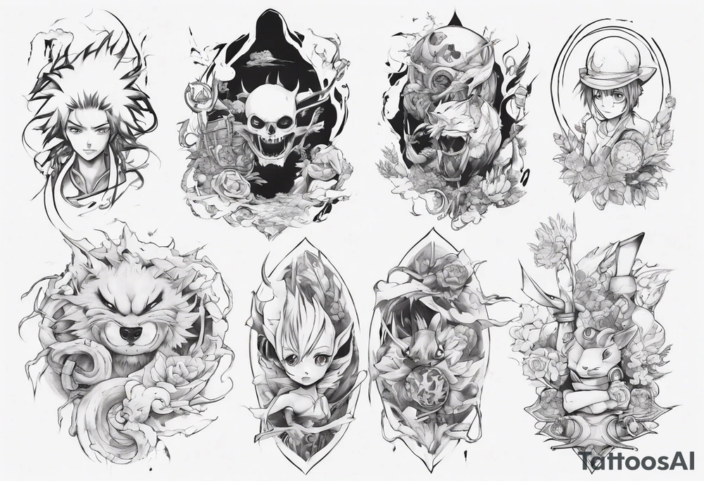Anime tattoo idea