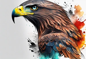I want a tattoo for my daughter, her name is Daya which means black kite. I also love natur and I'm a climate change activist tattoo idea