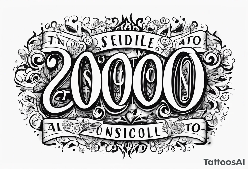 200 tattoo idea