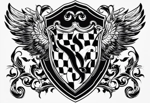 family crest tattoo idea