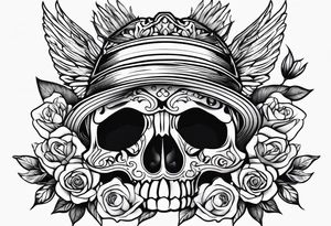 Hopeless romantic tattoo idea