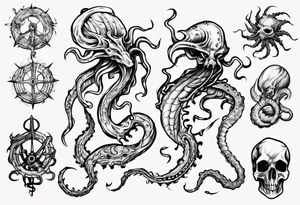 Kracken tattoo idea