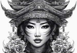 Ho hoan kiem vietnam tattoo idea