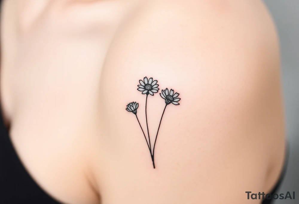 Wildflowers tattoo idea