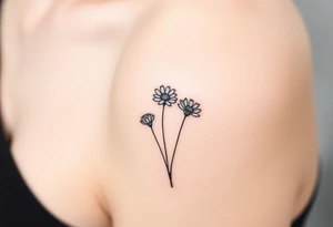 Wildflowers tattoo idea