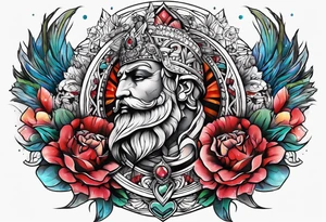 the full amour of God tattoo idea