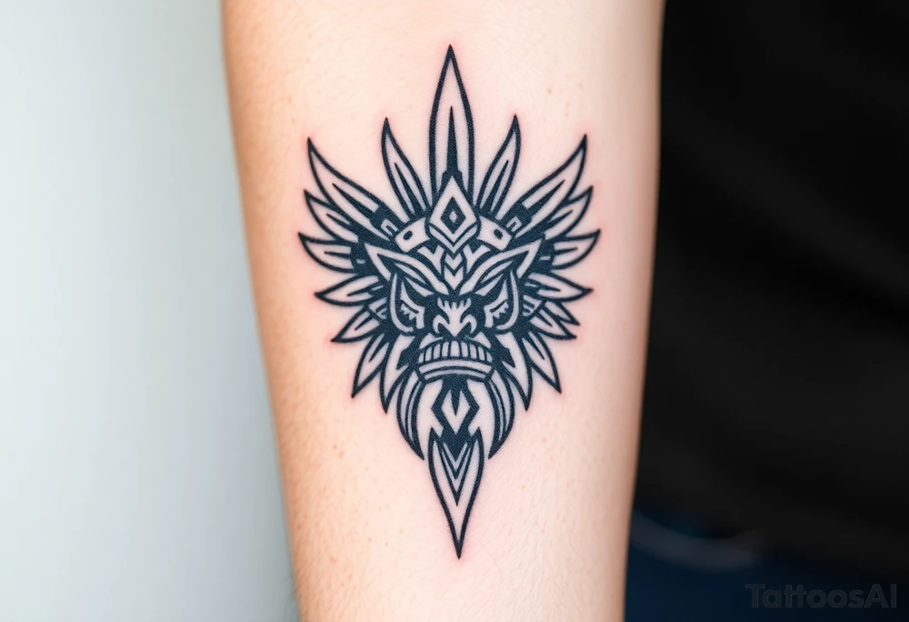 Aztec warriors tattoo idea