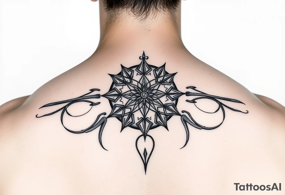 Mind body spirit symbol tattoo idea