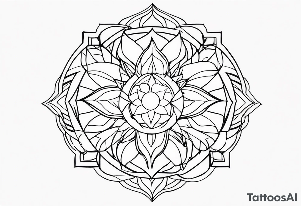 My light tattoo idea