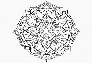 My light tattoo idea