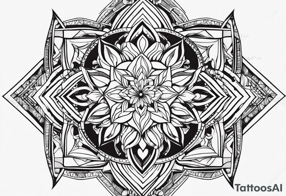 Куспид льва и девы tattoo idea