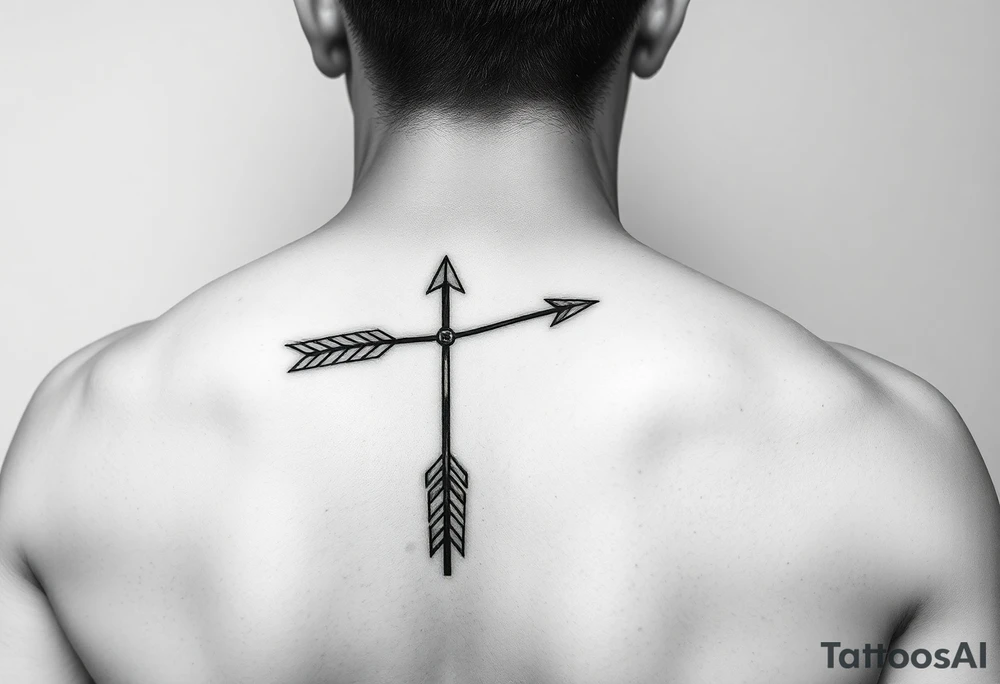 Arrow on arm tattoo idea