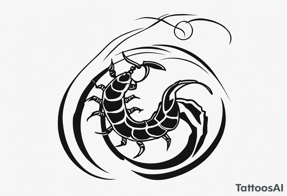 Scorpio tattoo idea
