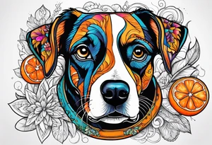 Celebrates my dog Clementine tattoo idea