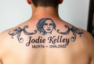 tattoo for my mother who passed away Jodie Kelley 4/18/1976-12/06/2022 tattoo idea