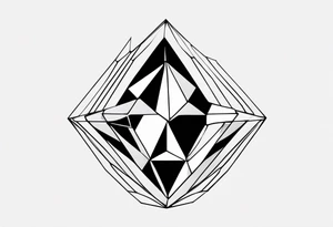 Small diamond tattoo idea