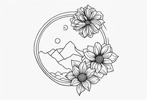 very small minimalist tattoo for female arm tattoo idea