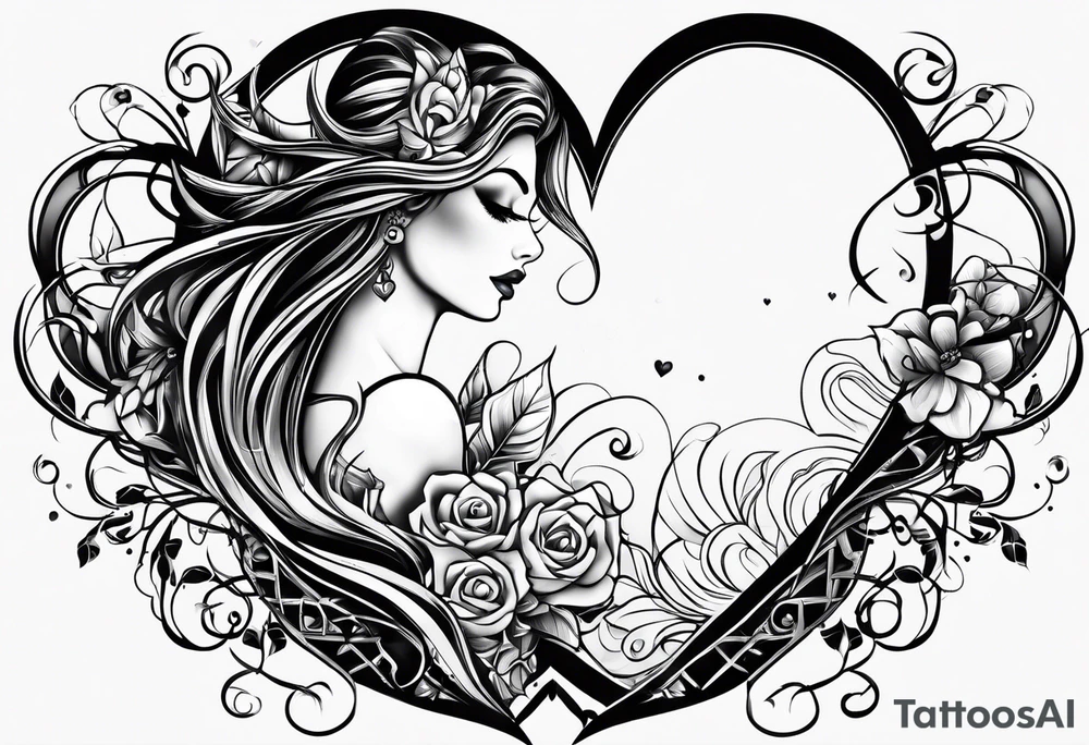 Love for my daughters tattoo idea