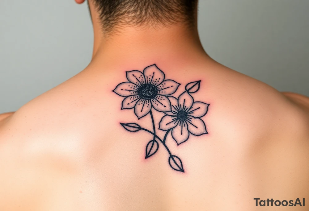 Flowers tattoo idea