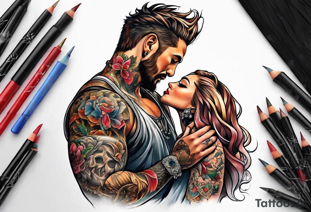 People tattoo idea