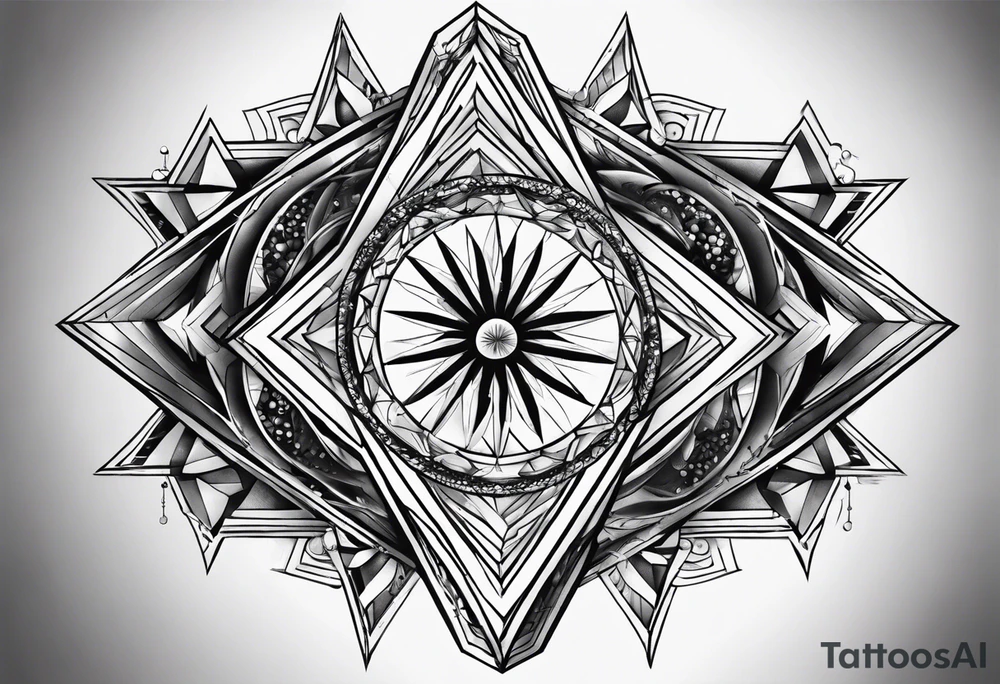 spinabenz going diagonal tattoo idea