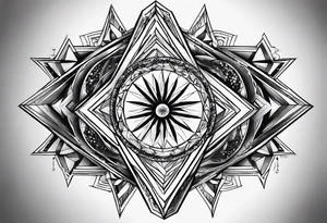 spinabenz going diagonal tattoo idea