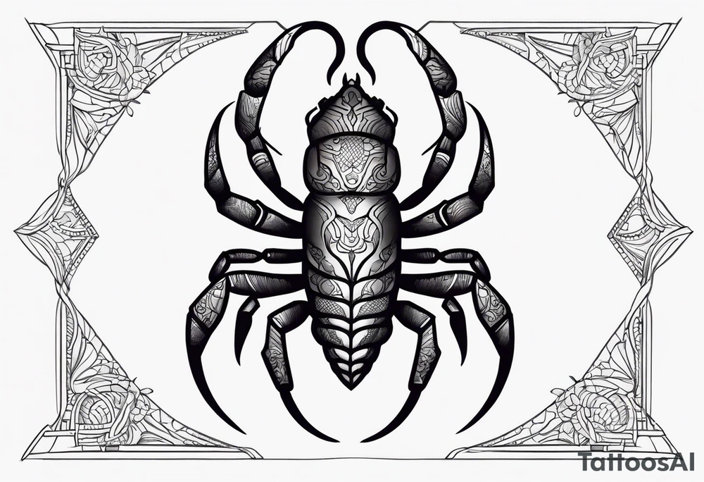 Scorpion tattoo idea